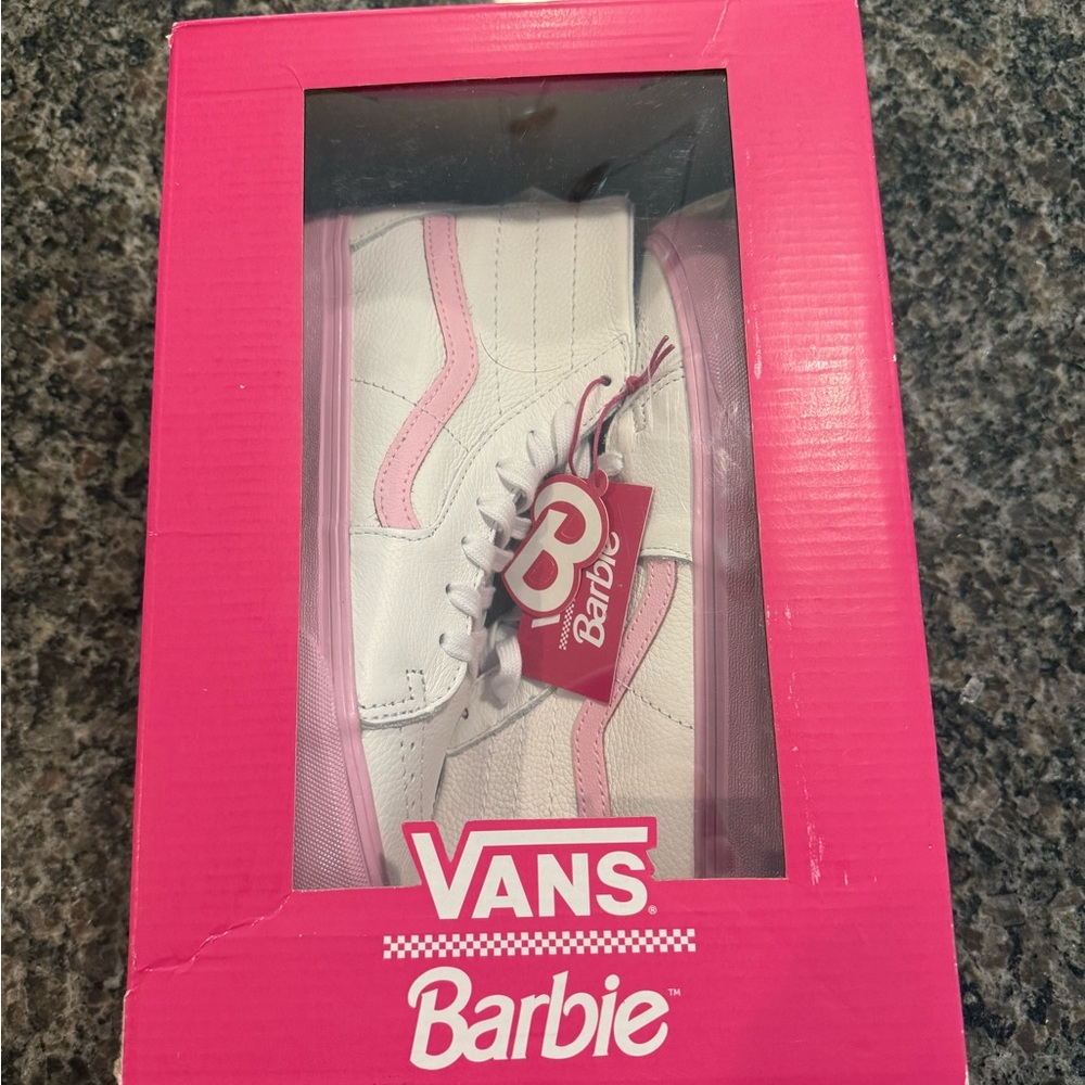Vans x Barbie Sk8-Hi Shoes Womens size 8, Men’s 6.5 Brand New in Box